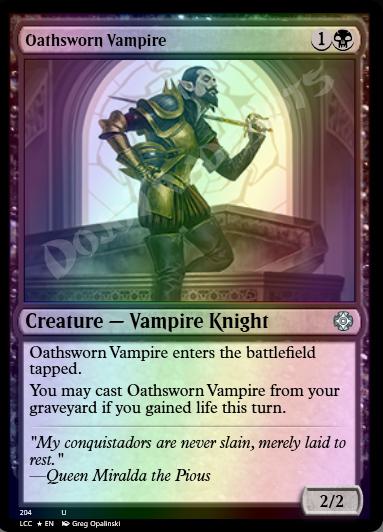 Oathsworn Vampire FOIL