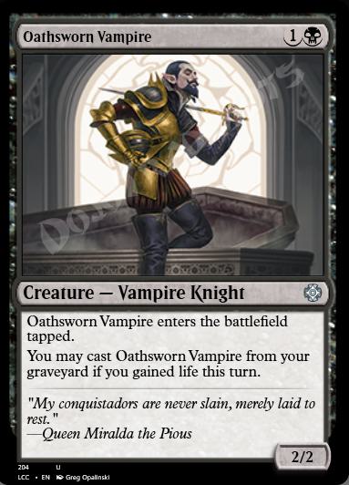 Oathsworn Vampire