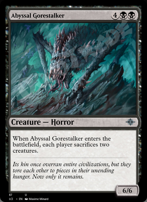 Abyssal Gorestalker