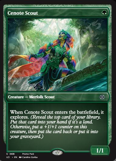 Cenote Scout (Promo Pack)