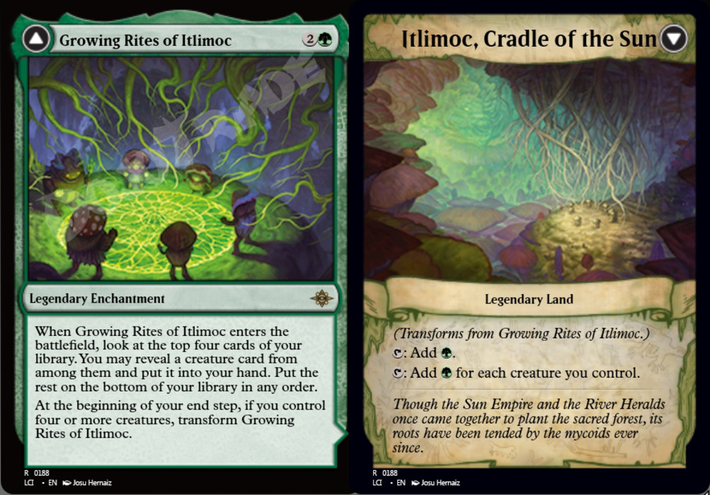 Growing Rites of Itlimoc