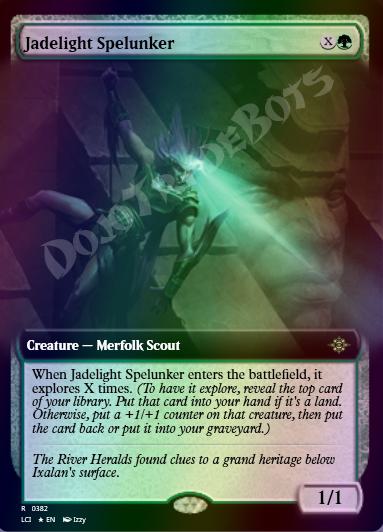 Jadelight Spelunker (Extended Art) FOIL