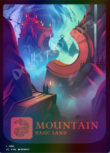 Mountain (#290) FOIL