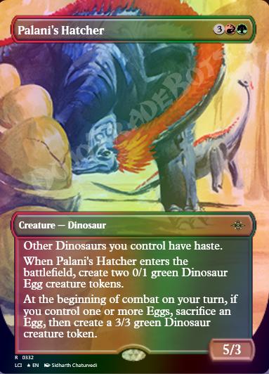 Palani's Hatcher (Borderless) FOIL