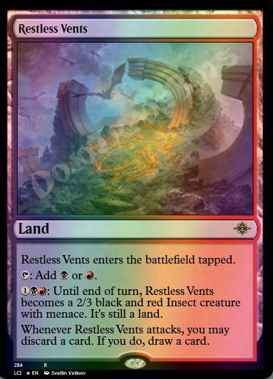 Restless Vents FOIL