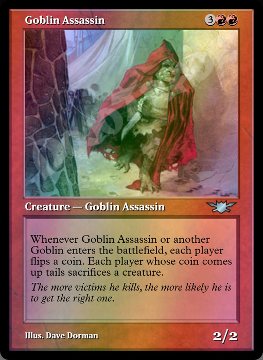 Goblin Assassin FOIL