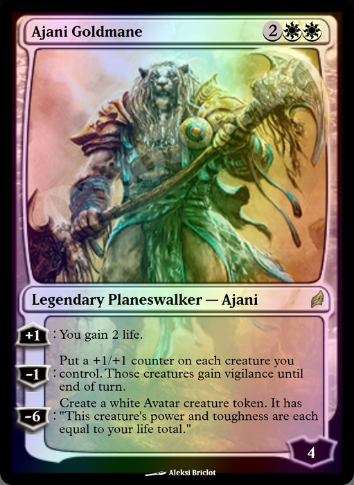 Ajani Goldmane FOIL