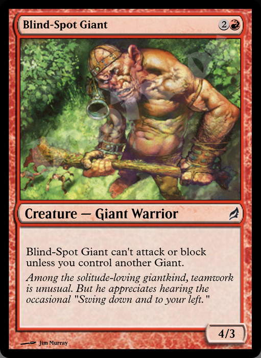 Blind-Spot Giant