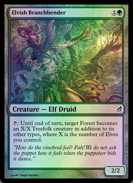 Elvish Branchbender FOIL