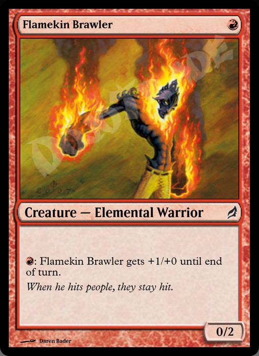 Flamekin Brawler