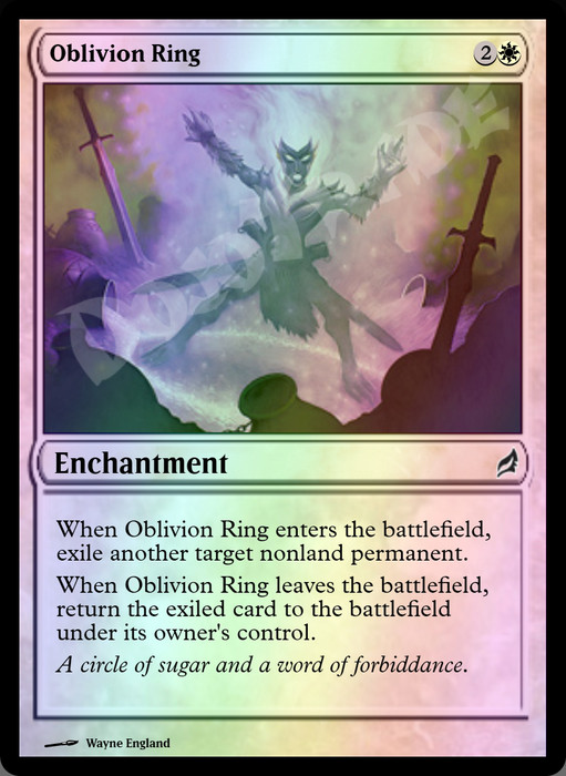 Oblivion Ring FOIL