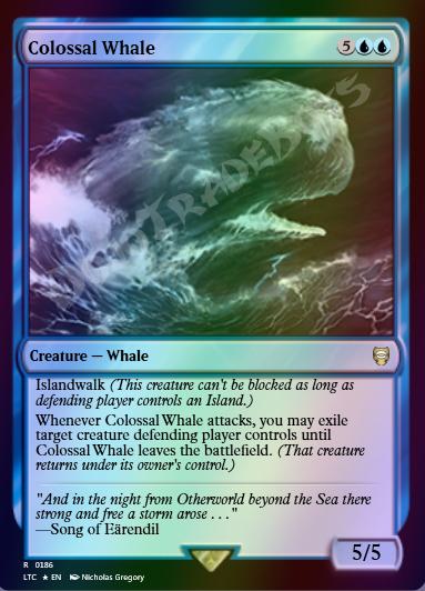 Colossal Whale FOIL