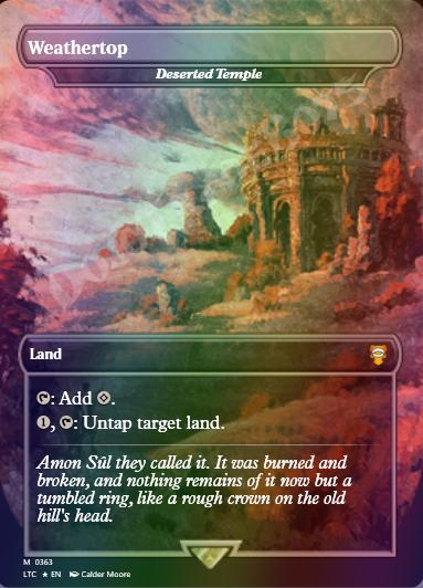 Deserted Temple FOIL