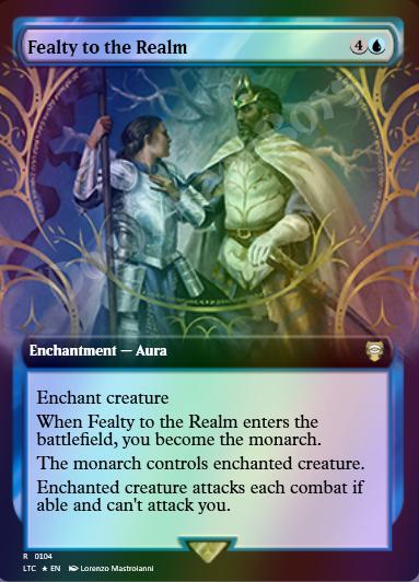 Fealty to the Realm (Extended Art) FOIL