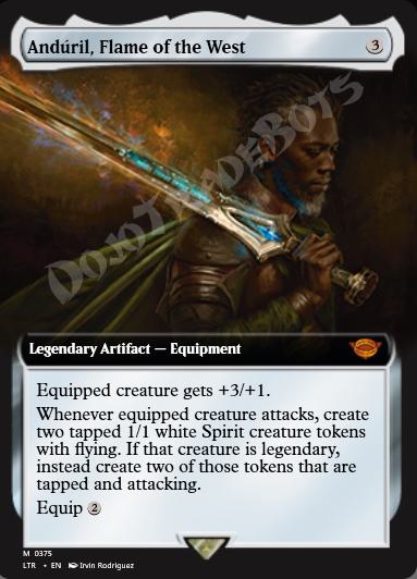 Anduril, Flame of the West (Extended Art)