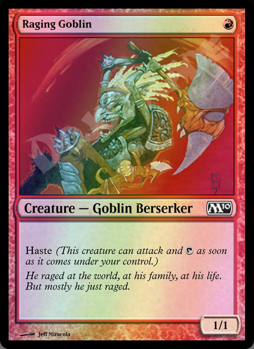 Raging Goblin FOIL