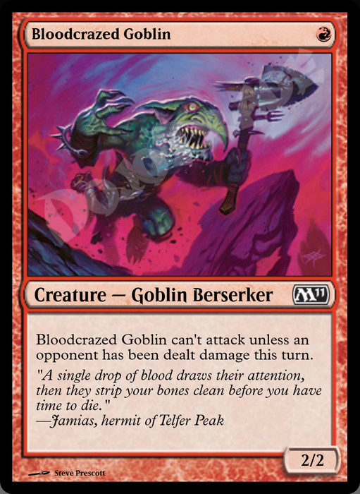 Bloodcrazed Goblin