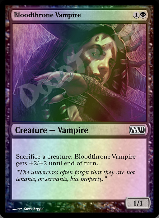 Bloodthrone Vampire FOIL
