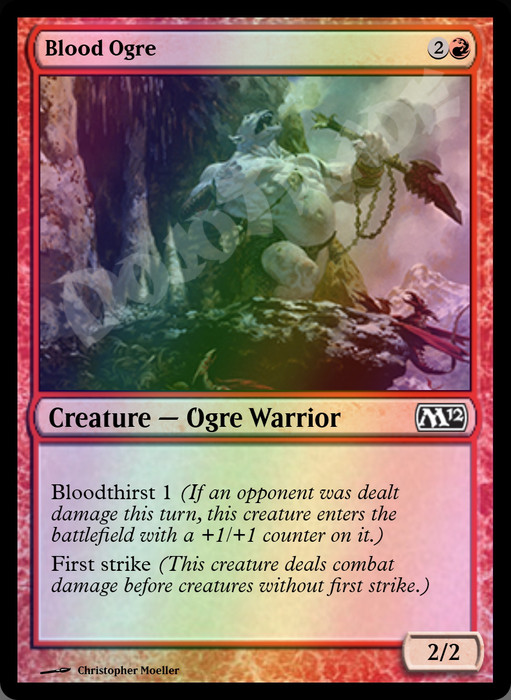 Blood Ogre FOIL