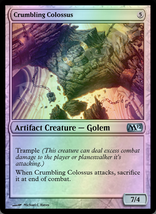 Crumbling Colossus FOIL