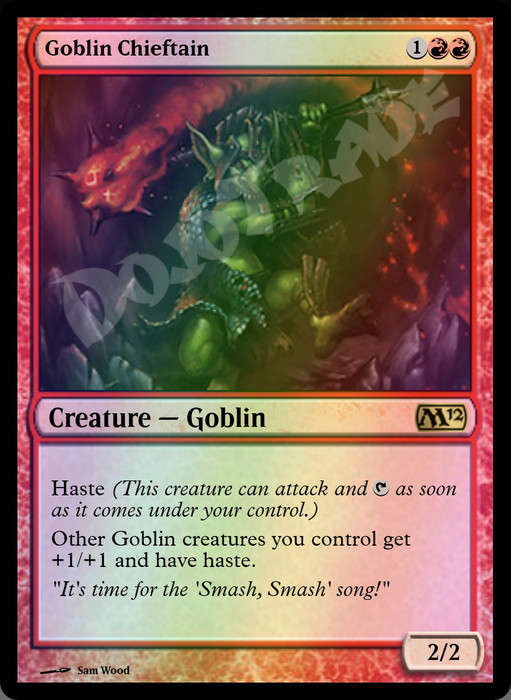 Goblin Chieftain FOIL