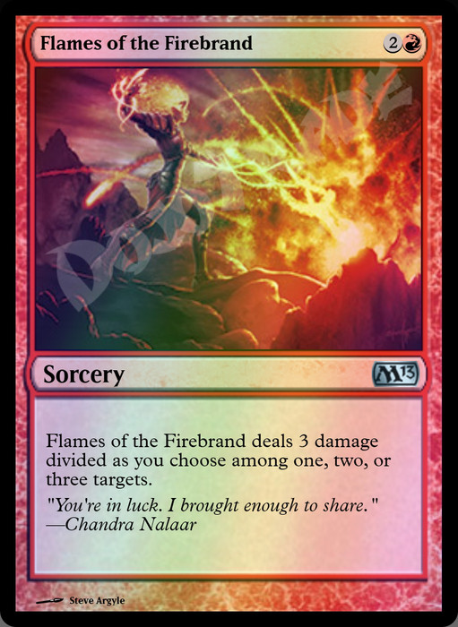 Flames of the Firebrand FOIL