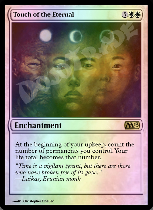 Touch of the Eternal FOIL