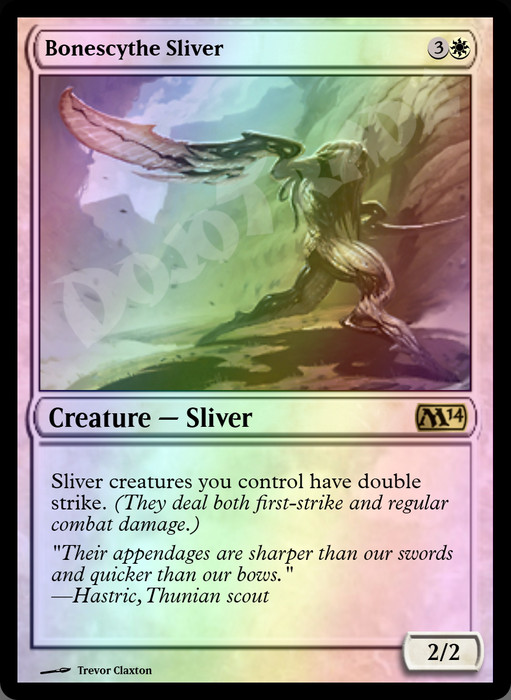 Bonescythe Sliver FOIL