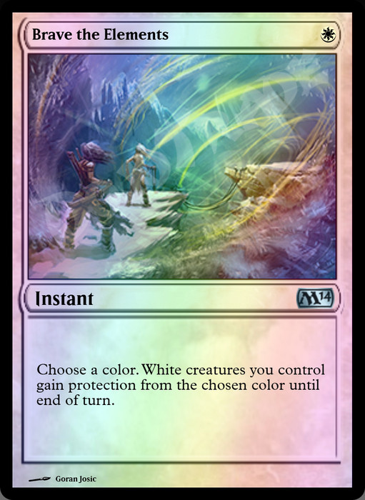 Brave the Elements FOIL