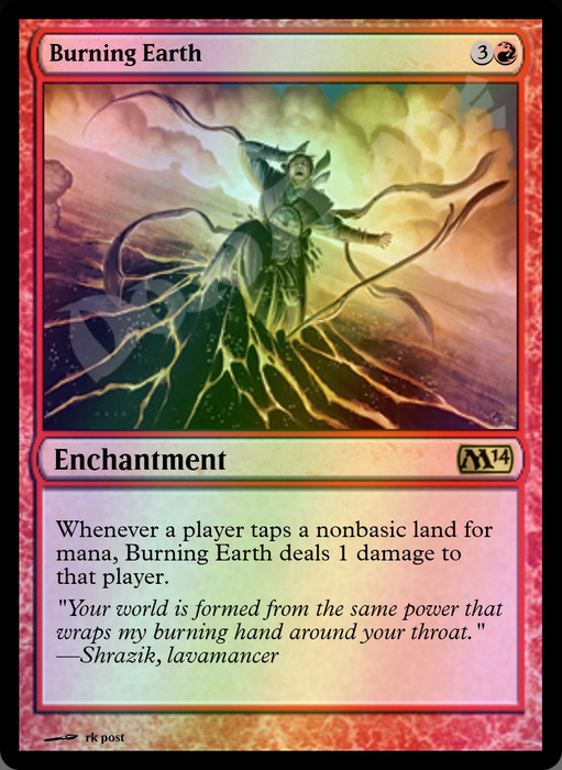 Burning Earth FOIL