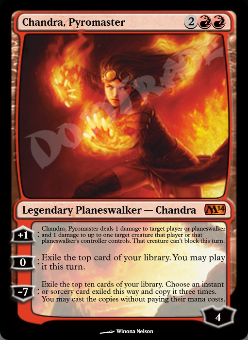 Chandra, Pyromaster