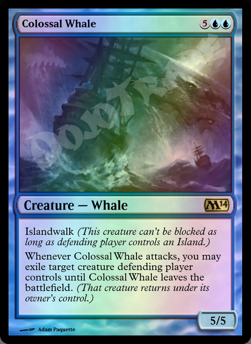 Colossal Whale FOIL