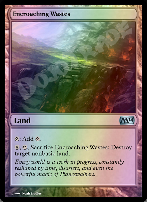 Encroaching Wastes FOIL