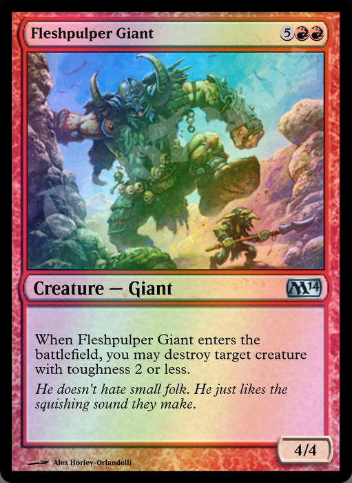 Fleshpulper Giant FOIL