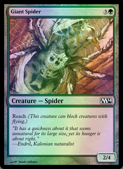 Giant Spider FOIL