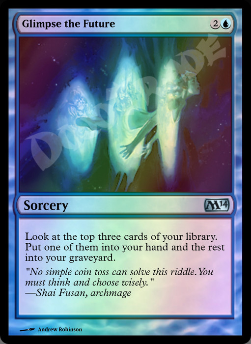 Glimpse the Future FOIL