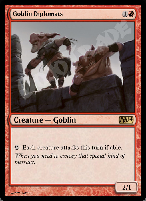 Goblin Diplomats