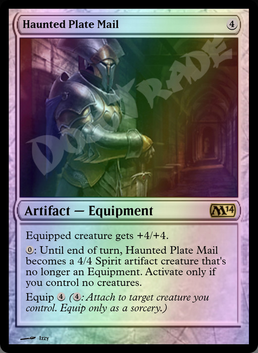 Haunted Plate Mail FOIL