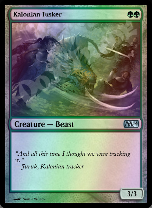 Kalonian Tusker FOIL