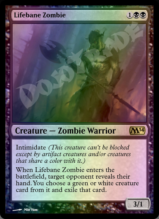 Lifebane Zombie FOIL