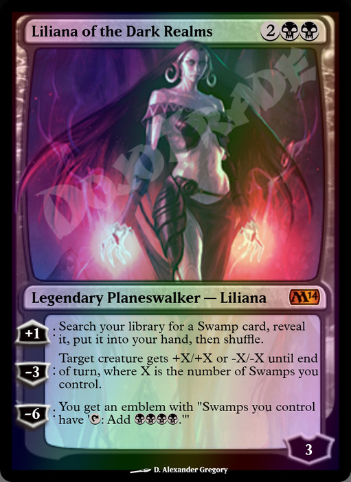 Liliana of the Dark Realms FOIL