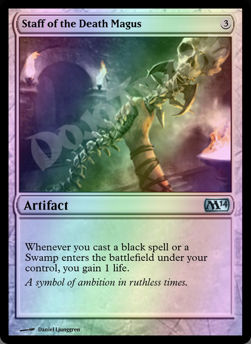 Staff of the Death Magus FOIL
