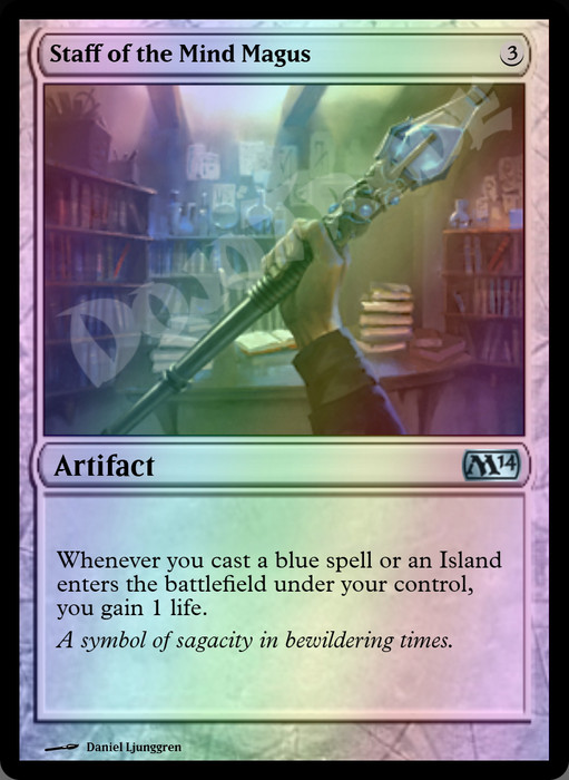 Staff of the Mind Magus FOIL