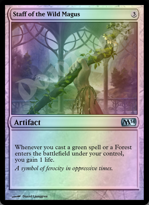 Staff of the Wild Magus FOIL