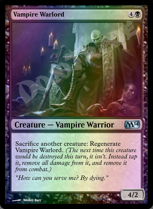 Vampire Warlord FOIL