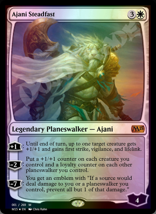 Ajani Steadfast FOIL