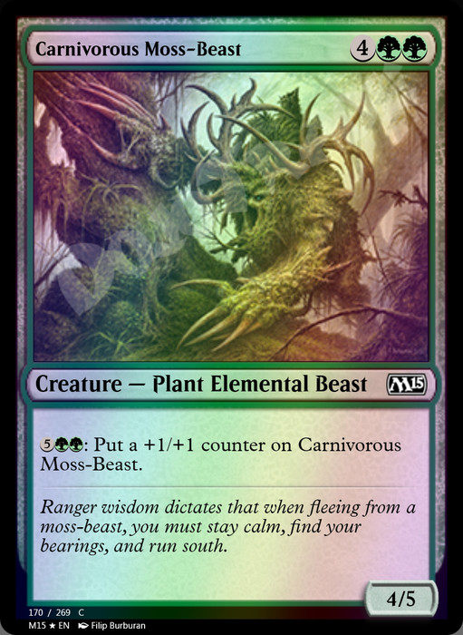 Carnivorous Moss-Beast FOIL