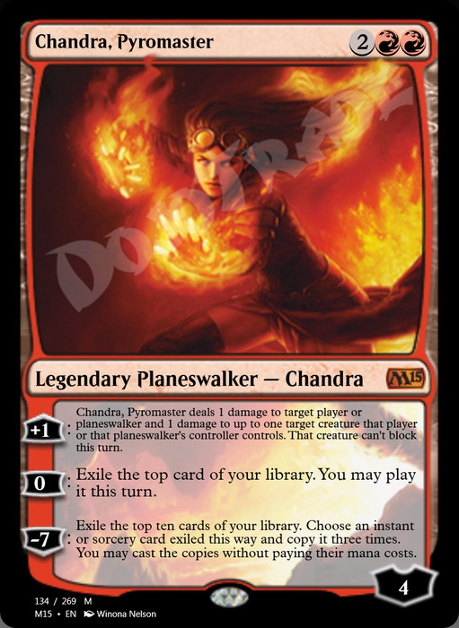 Chandra, Pyromaster