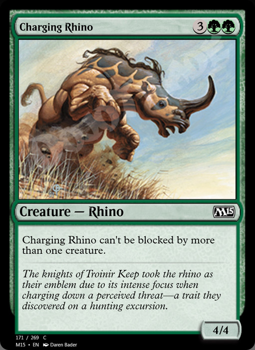 Charging Rhino