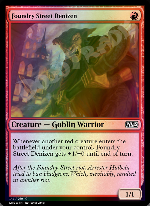 Foundry Street Denizen FOIL